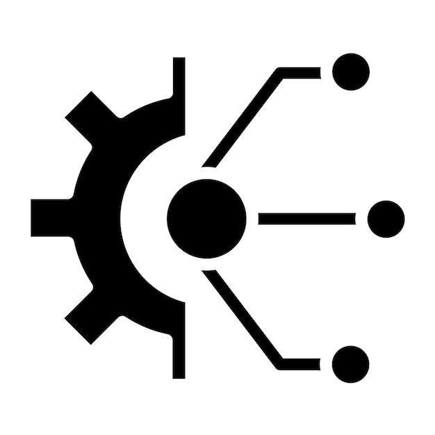 Vector Design EdTech Integration Icon Style