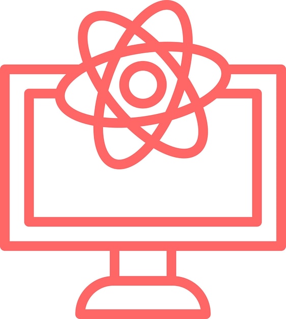 Vector Design EdTech Platform Icon Style