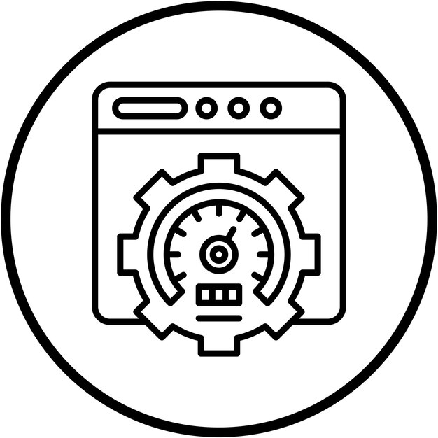 vector design efficiency icon style