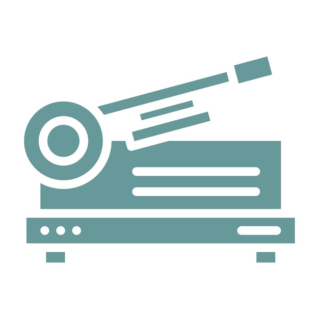 Vector Design Electric Chicken Slicer Icon Style