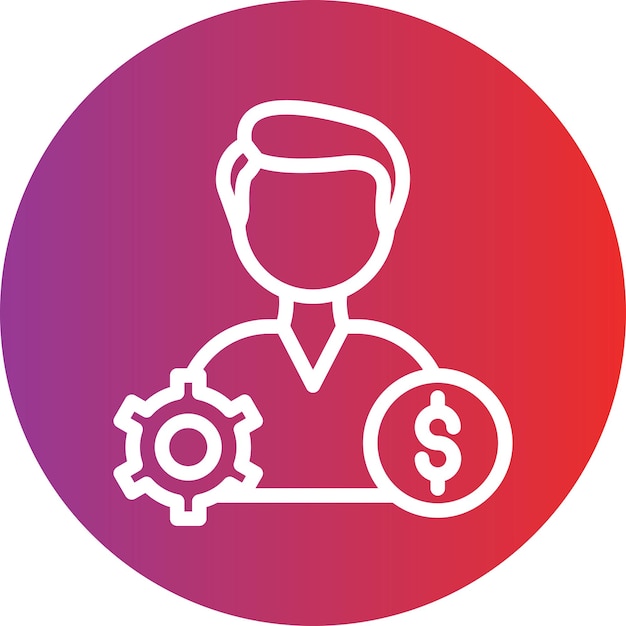 Vector Design Employer Icon Style