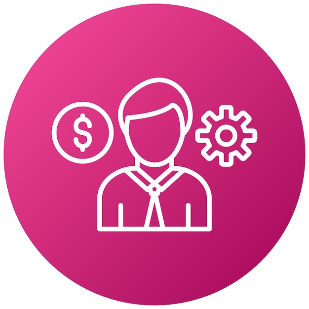 Vector Design Employer Icon Style