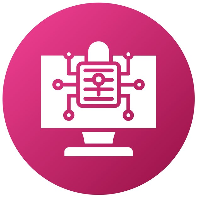 vector design encrypted data icon style