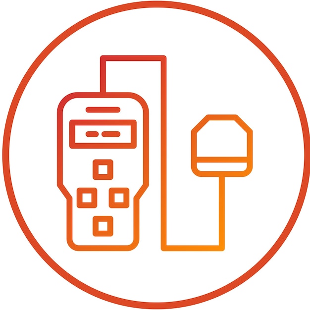 Vector Design Engine Code Icon Style