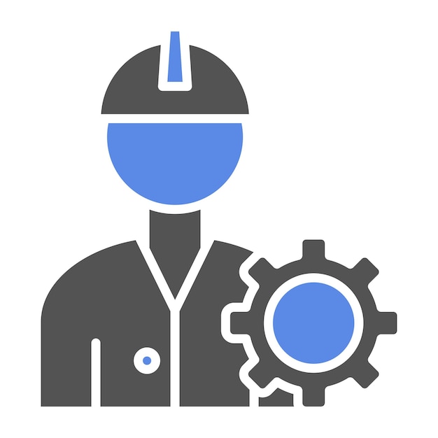 Vector Design Engineering Setting Icon Style