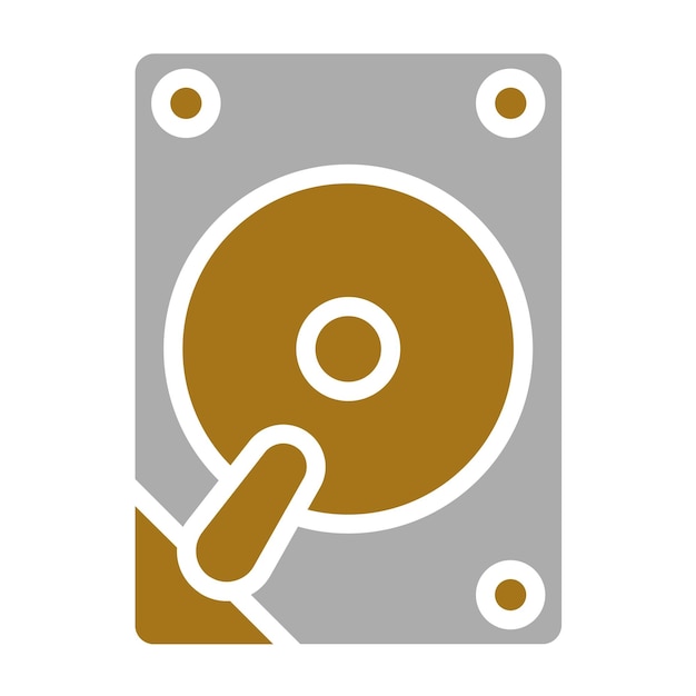 Vector Design Enterprise HDD Icon Style
