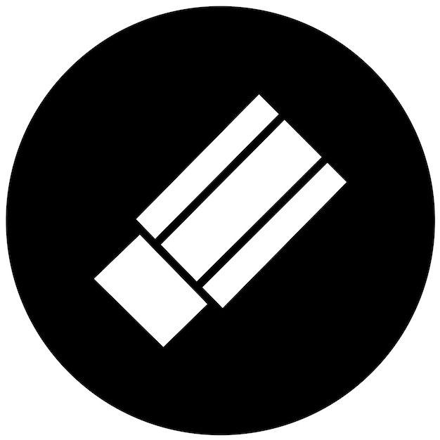 Vector Design Eraser Icon Style