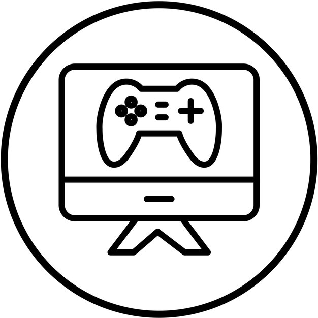 Vector Design Esports Icon Style
