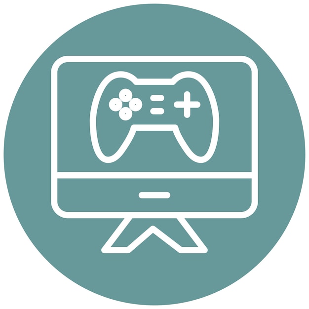 Vector Design Esports Icon Style