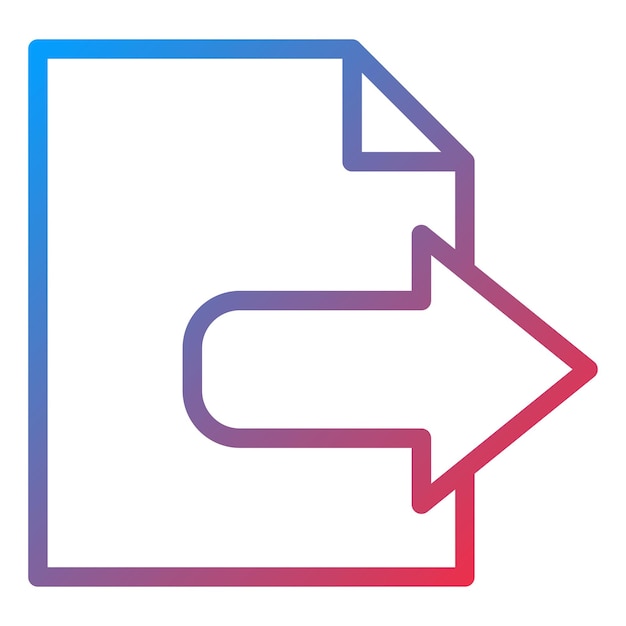 Vector Design Export Icon Style
