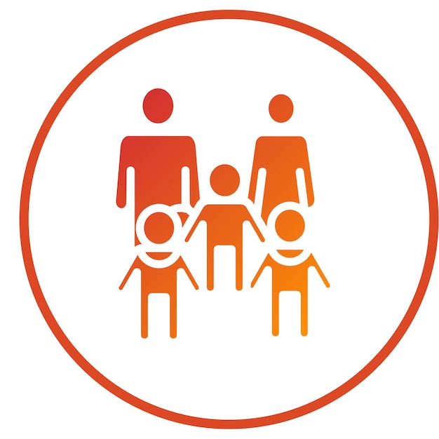 Vector Design Family Holiday Icon Style
