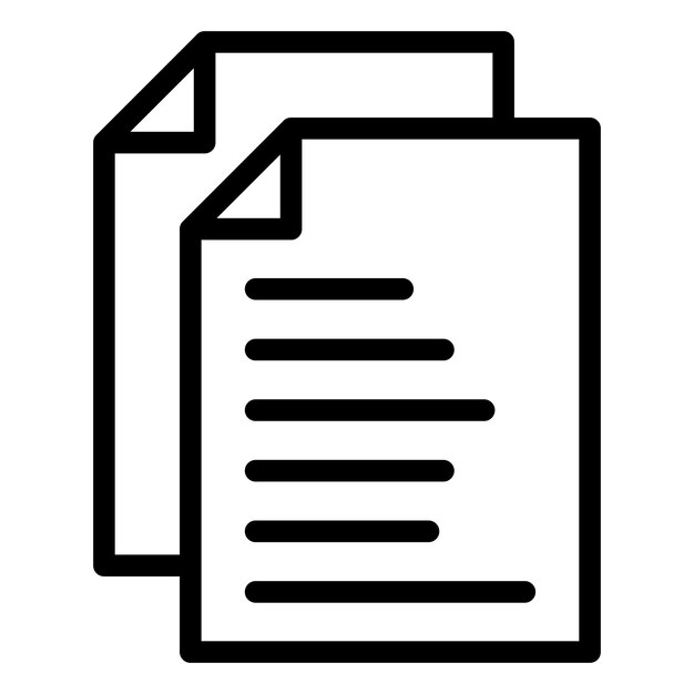 Vector Design Files Icon Style
