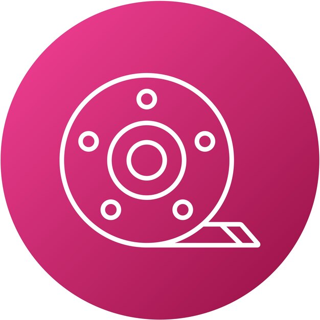 vector design film reel icon style