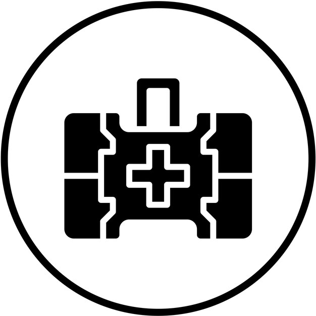 Vector Design First Aid Kit Icon Style