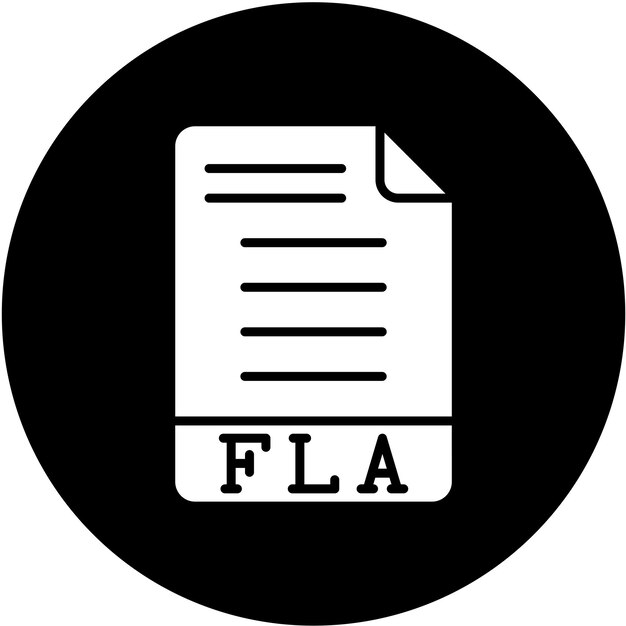 Vector Design FLA Icon Style