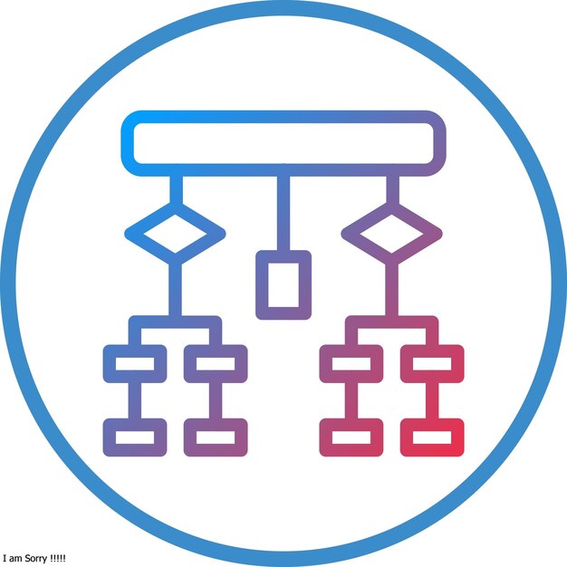 Vector Design Flowchart Icon Style