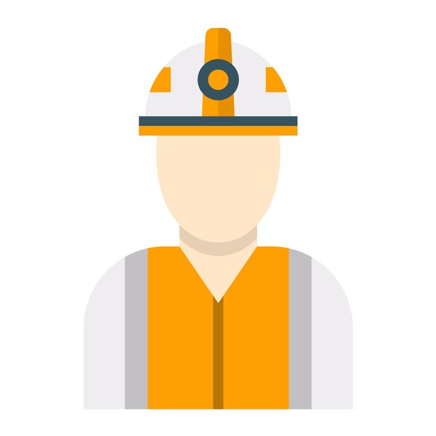 vector design foreman icon style