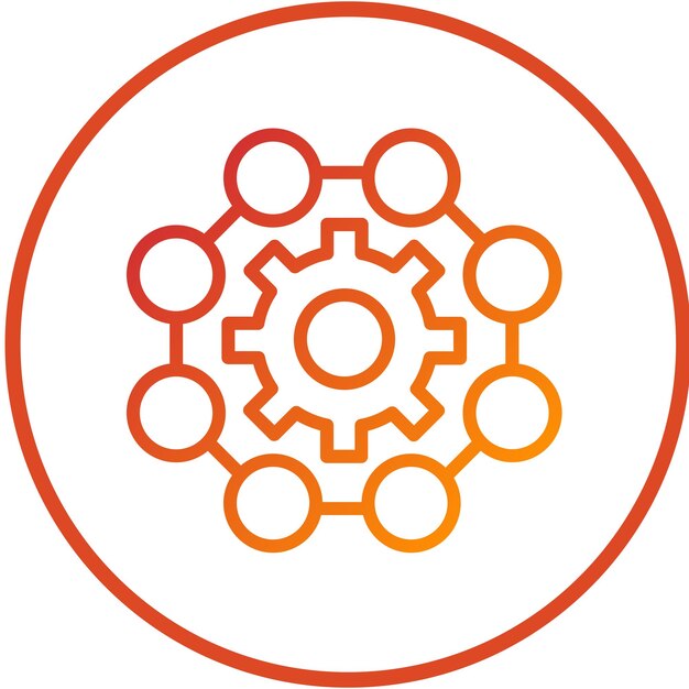 Vector Design Framework Icon Style