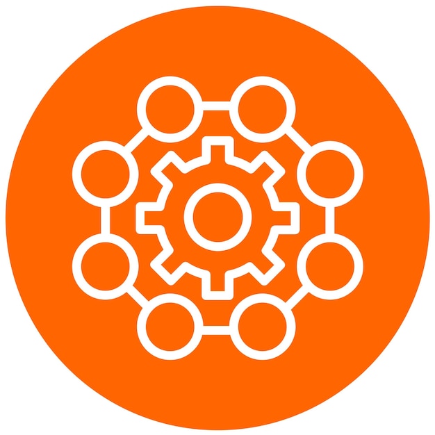 Vector Design Framework Icon Style