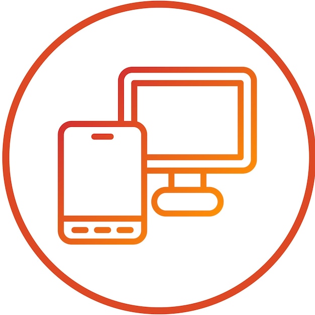 Vector Design Gadgets Icon Style