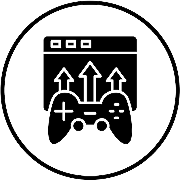 Vector Design Game Publishing Icon Style