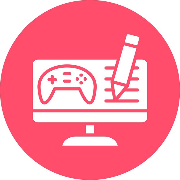 Vector Design Game Script Icon Style