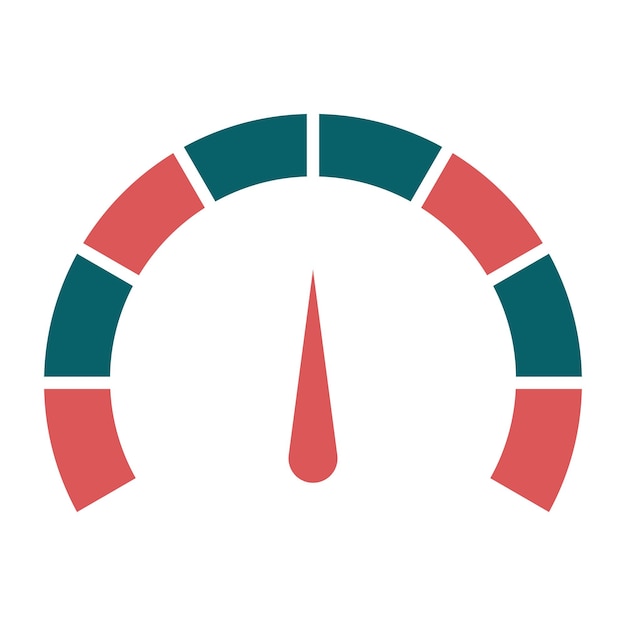 Vector Design Gauge Icon Style