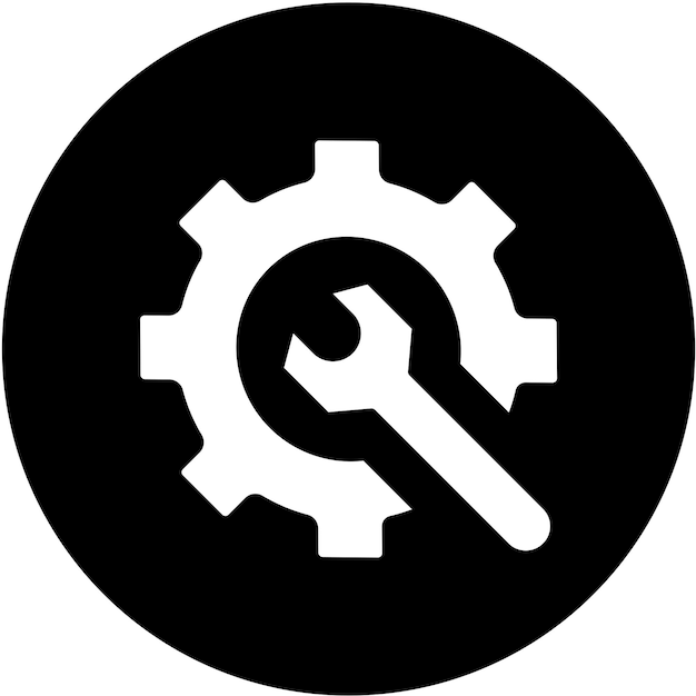 Vector Design Gear Icon Style