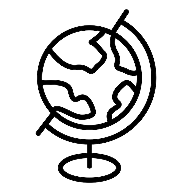 Vector Design Geography Icon Style