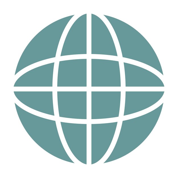 Vector Design Globe Icon Style