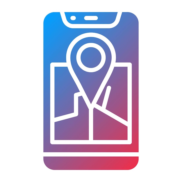 vector design gps navigation icon style