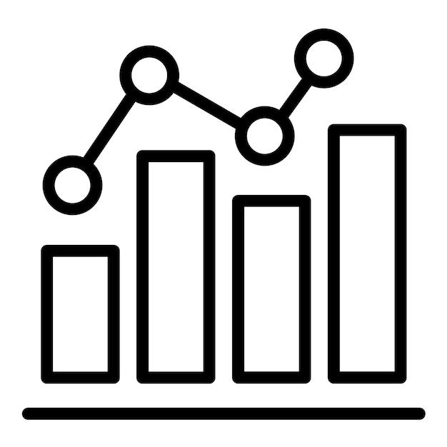 Vector Design Graphs Icon Style