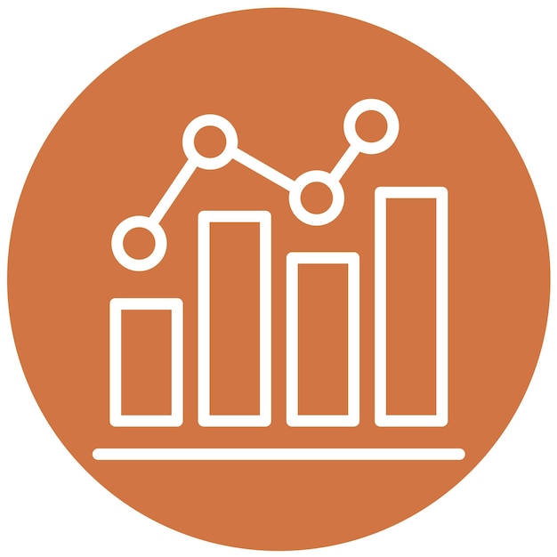 Vector Design Graphs Icon Style