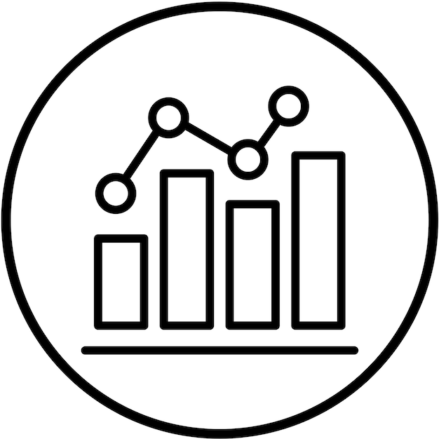 Vector Design Graphs Icon Style