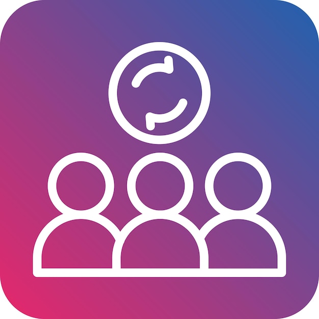 vector design group dynamic icon style