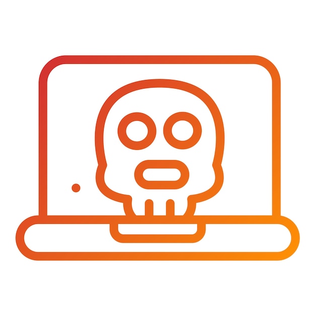 Vector Design Hacking Icon Style