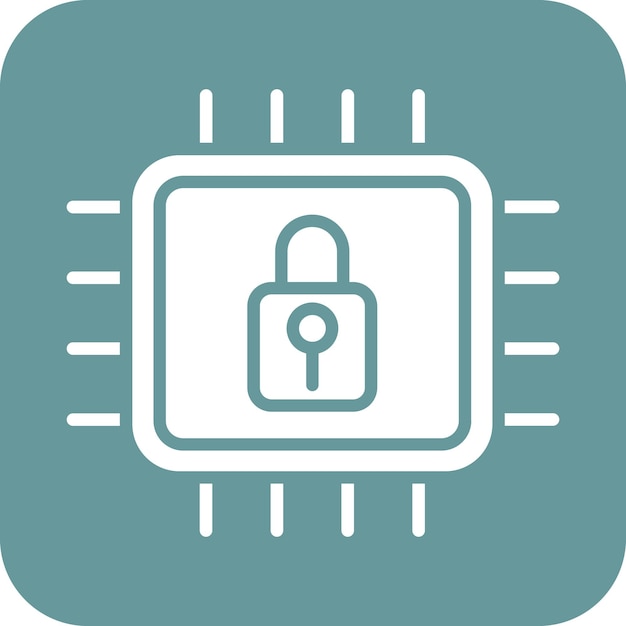 vector design hardware security icon style
