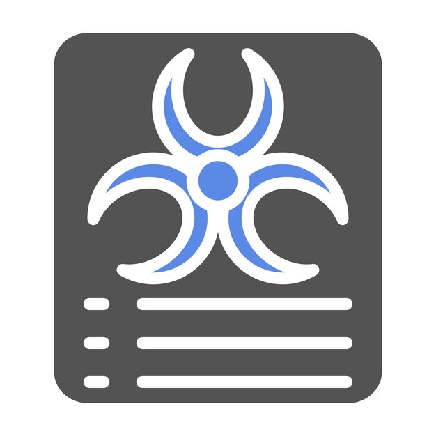 Vector Design Hazard Communication Icon Style