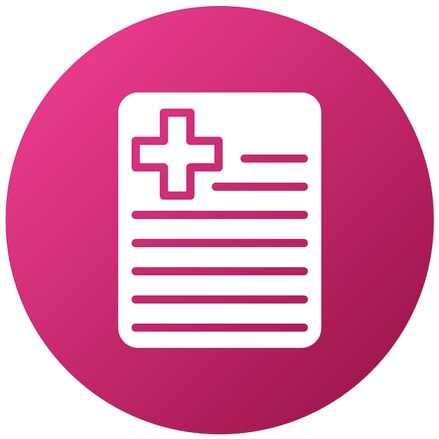 Vector Design Health Certificate Icon Style