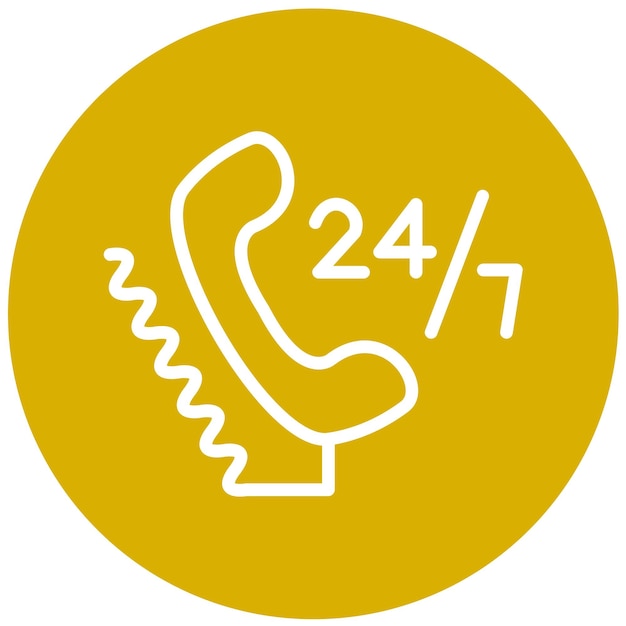 vector design helpline icon style