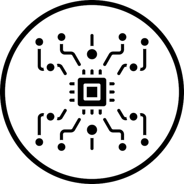 vector design high tech icon style