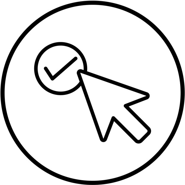 Vector Design Highlight Selection Icon Style
