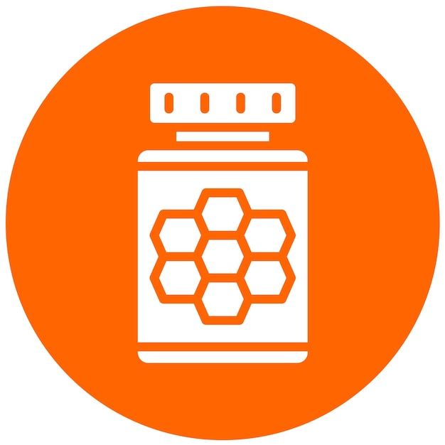 Vector Design Honey Icon Style