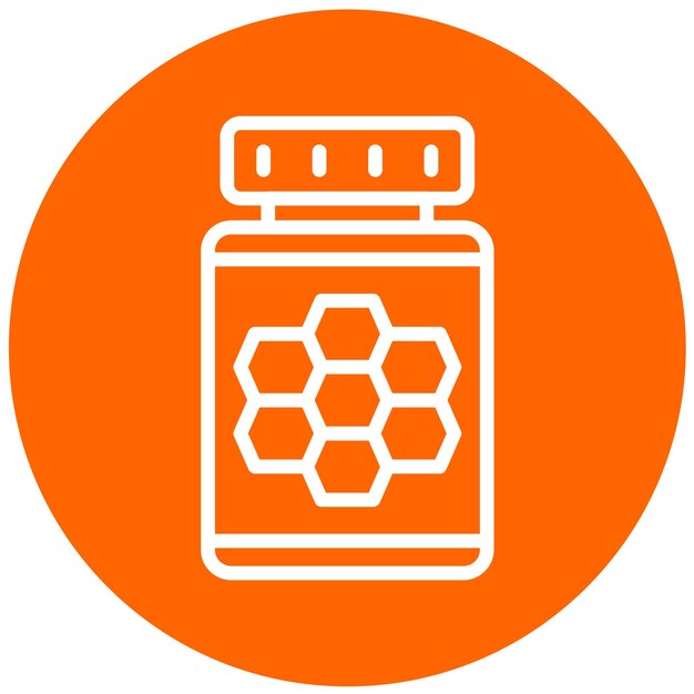 Vector Design Honey Icon Style