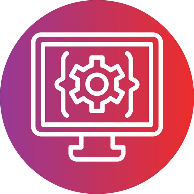 vector design ide icon style