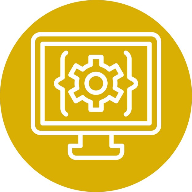 Vector Design Ide Icon Style