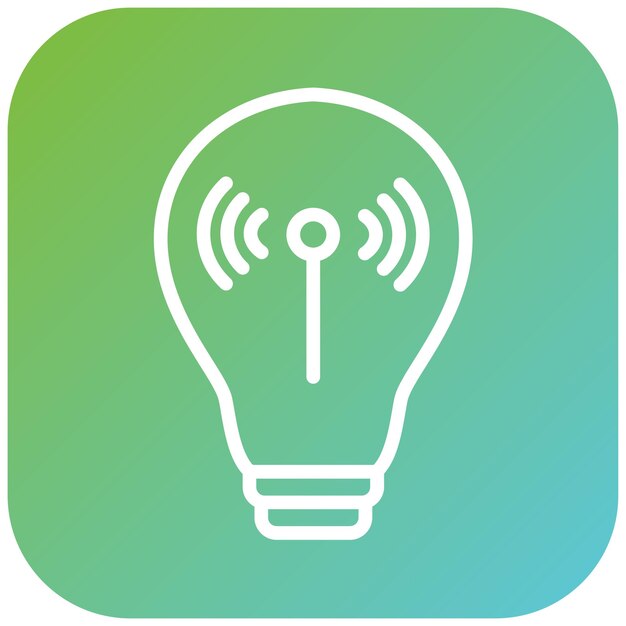 Vector Design Innovation Beacon Icon Style