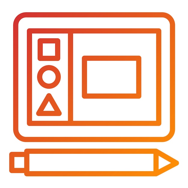 Vector Design Interactive Tools Icon Style