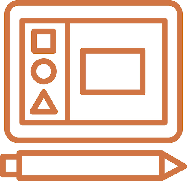 Vector Design Interactive Tools Icon Style