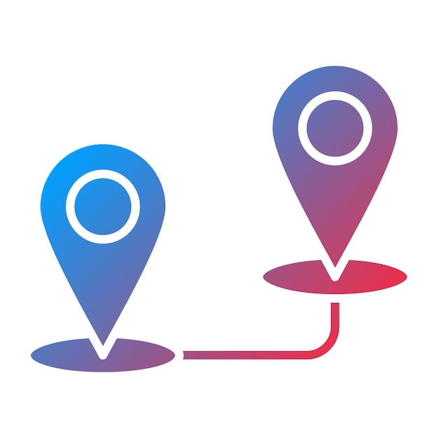 Vector Design Itinerary Icon Style